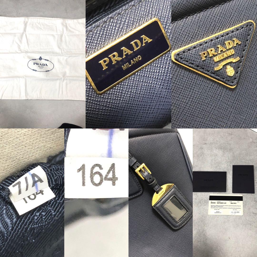 PRADA サフィアーノルクス トートバッグ