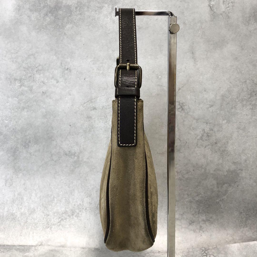 CELINE スウェード アクセサリーポーチ ハンドバッグ