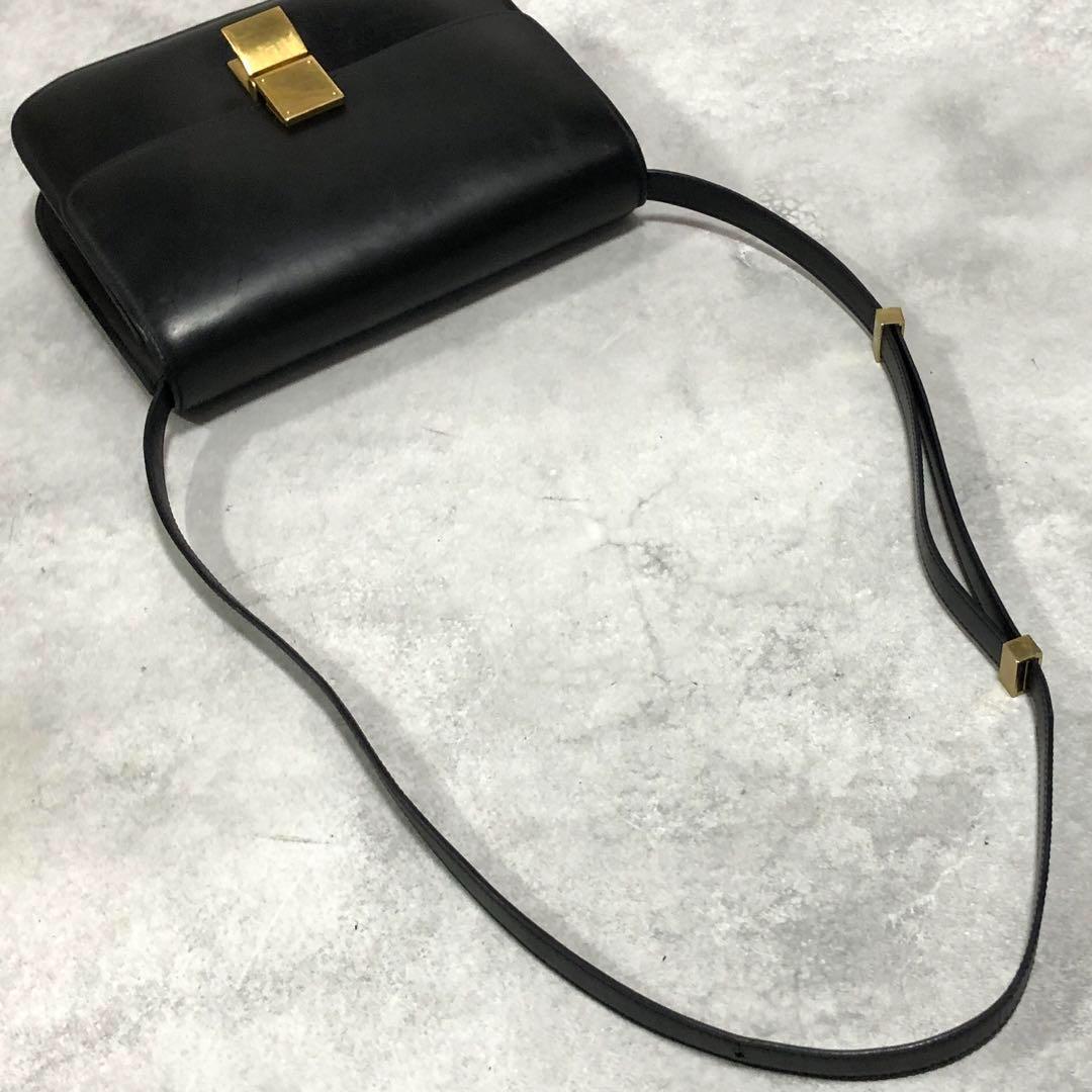 CELINE クラシックボックス ミディアム ショルダーバッグ