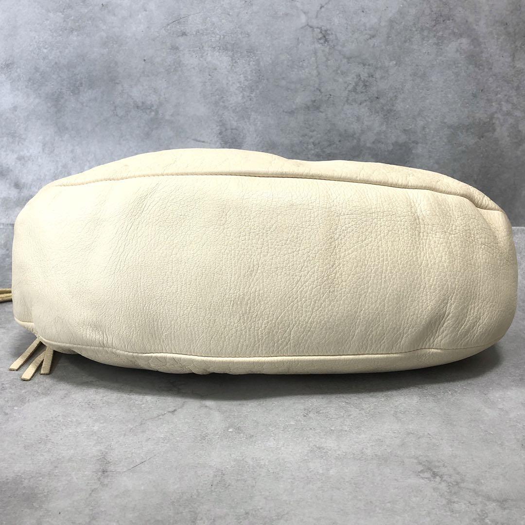 CHANEL フリンジ レザー ハンドバッグ