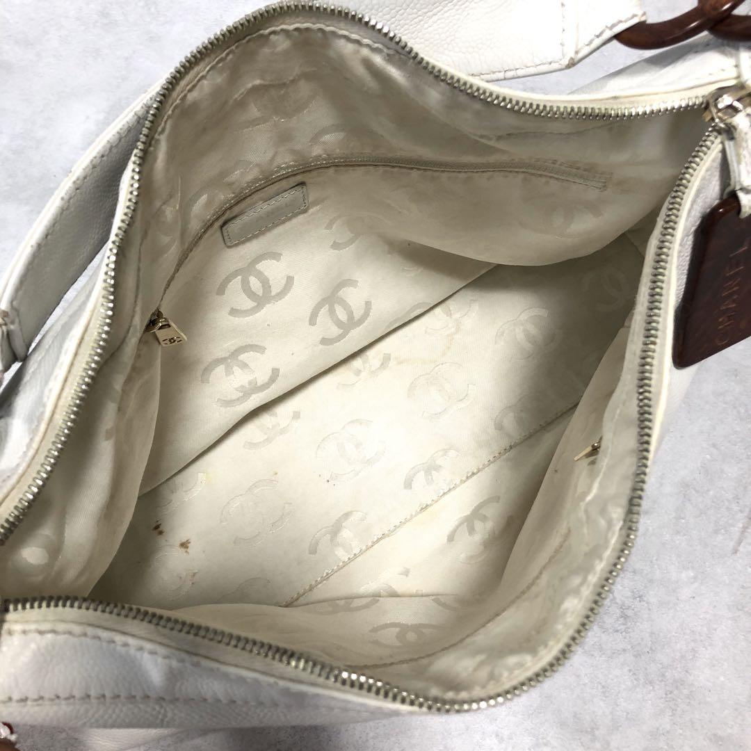 CHANEL ココマーク キャビアスキン ショルダーバッグ