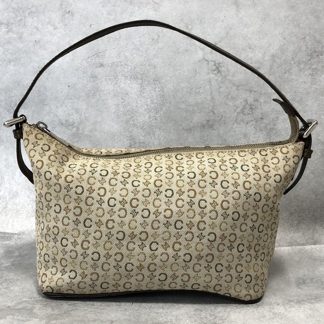 CELINE Cマカダム アクセサリーポーチ キャンバス 